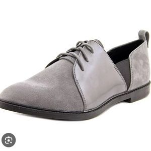 Calvin Klein Grey Suede Oxford Shoe 👞